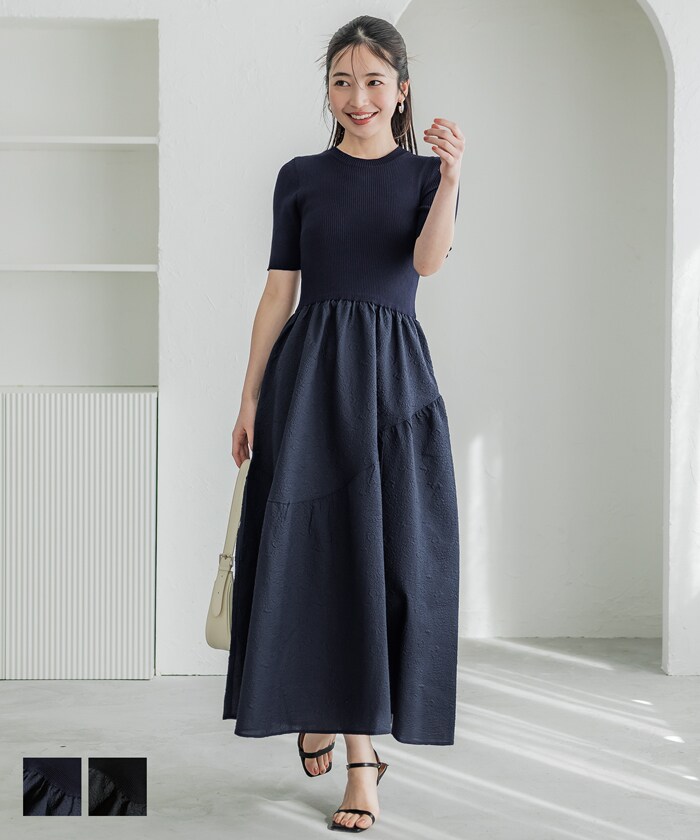 ニットドッキングワンピース 全2色 | コカ(coca) | マルイウェブチャネル