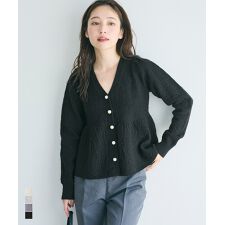 コカ(coca)のラメニット カーディガン 全4色