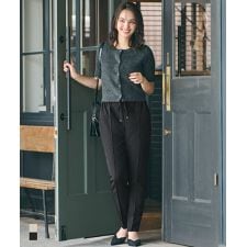 コカ(coca)のフロッキー テーパードパンツ 全2色