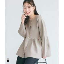 コカ(coca)のフレアニット カーディガン 全2色