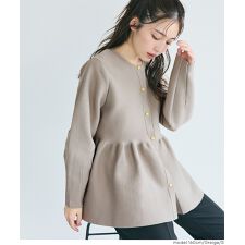 コカ(coca)のフレアニット カーディガン 全2色