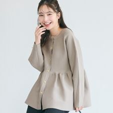 コカ(coca)のフレアニット カーディガン 全2色