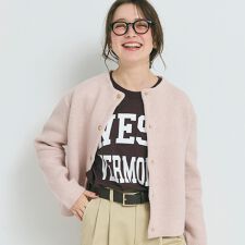 コカ(coca)のダブルフェイスニットカーディガン 全4色