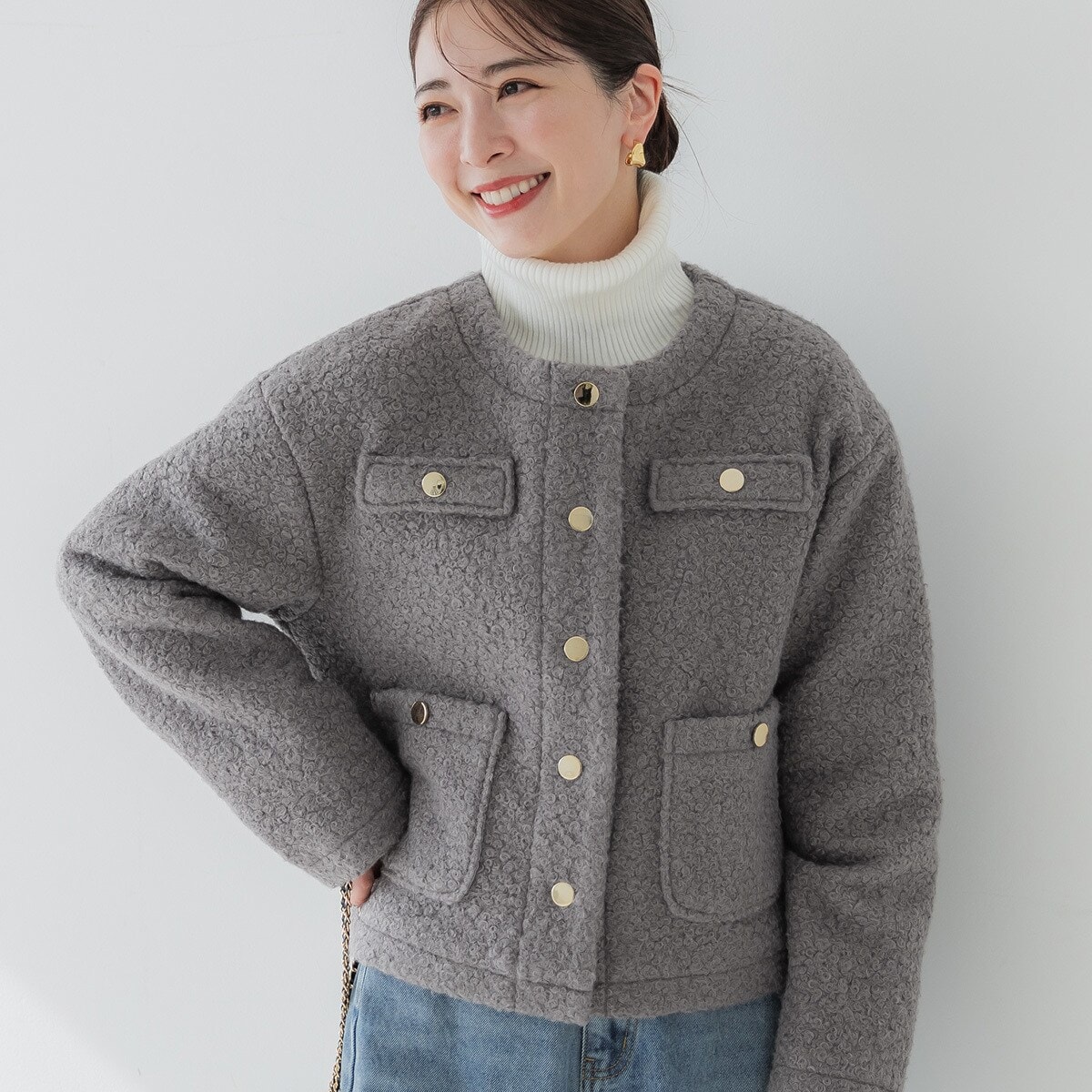 金ボタン　ジャケット　コート 高身長 金ボタンダブルジャケット（トールサイズ） 通販【ニッセン】