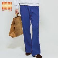 コカ(coca)の裏起毛ジョーゼットリブパンツ 全4色