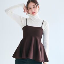 【新色登場】スポンディッシュニットキャミソール 全5色