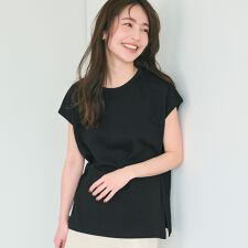 スムースフレンチスリーブTシャツ 全2色
