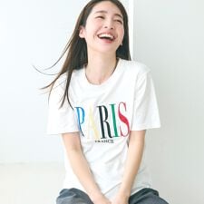 ベーシックロゴTシャツ レディース 全6色