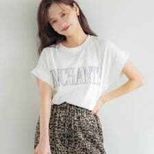フレンチスリーブロゴTシャツ 全4色
