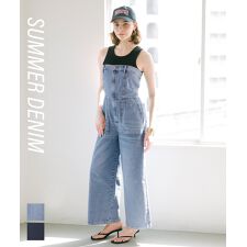 【接触冷感】サマーデニムベアサロペット 全2色 | コカ