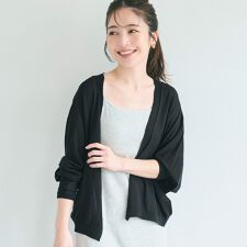 ドルマンシアーニットカーディガン 全2色