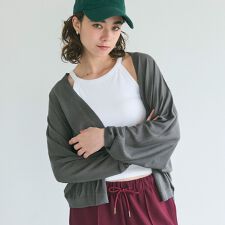 ドルマンシアーニットカーディガン 全2色
