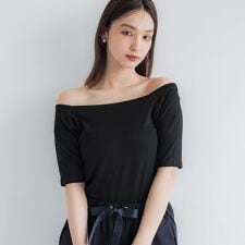オフショルダートップス 全4色