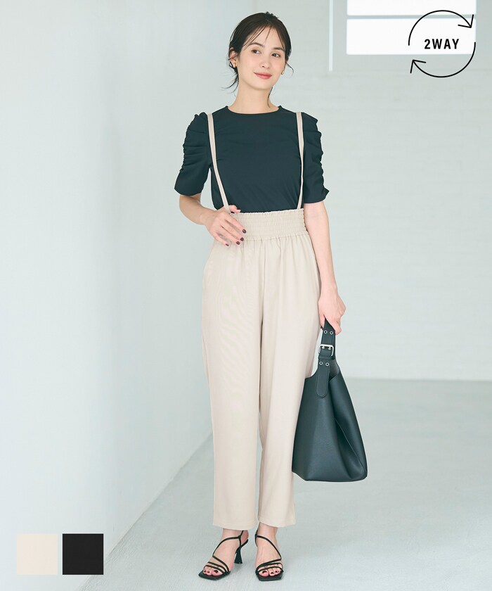 ちな様　kサロペット　　　チャコール REAL STYLE（ファッション） オールインワン レディース
