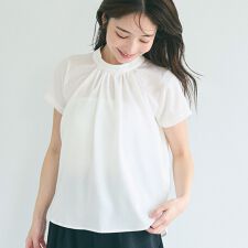 フロントタックブラウス 全2色