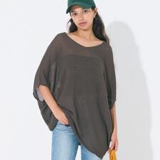 ビックシルエットドルマンニット 全2色
