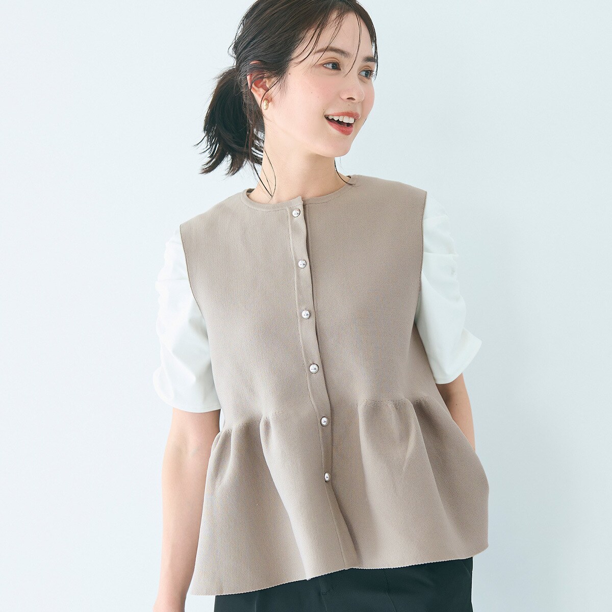 Ballsey ジレ　ベスト　1度着　美品　卒業式、入学式にも 楽天市場】セットアップ 入学式（ベスト・ジレ｜トップス