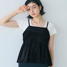 ベロアビスチェ 全2色