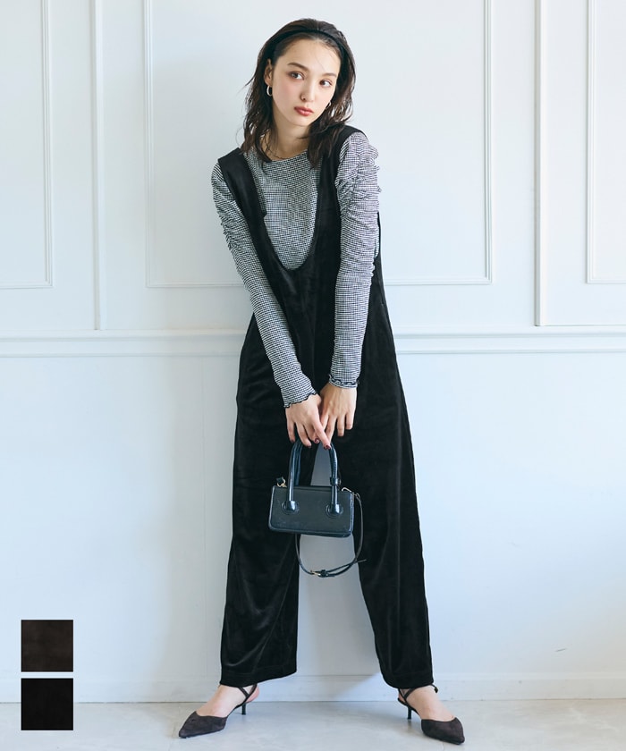 Spick and Span ナイロンオックスコンビネゾン Spick & Span（スピックアンドスパン）の「ナイロンオックス