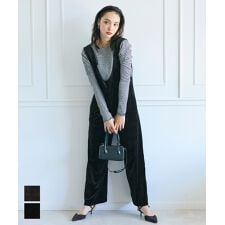 コカ(coca)のベロアオールインワン 全2色