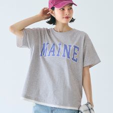 ロールアップTシャツ 全2色