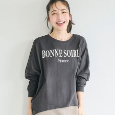 コカ(coca)のドルマン ロゴTシャツ 全2色