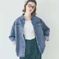 コカ(coca)のデニムシャツジャケット