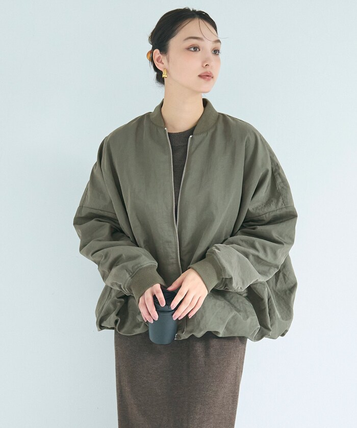 タグ付き新品未使用‼︎ ANY＊撥水バルーンブルゾン apres jour mignon（アプレジュールミニョン） ブルゾン アウター