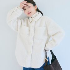 コカ(coca)のプードルボアジャケット 全2色