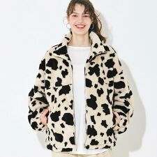 コカ(coca)のフリースジップアップジャケット 全4色