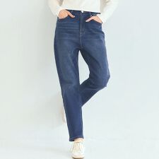 コカ(coca)のムーヴデニムテーパードパンツ 全2色