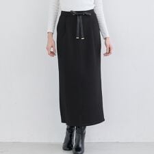 コカ(coca)のソフトスウェットIラインスカート 全2色