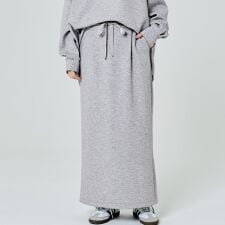 コカ(coca)のソフトスウェットIラインスカート 全2色