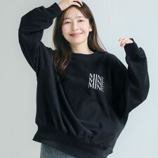 コカ(coca)のヘビーウェイト裏毛ロゴスウェット 全4色