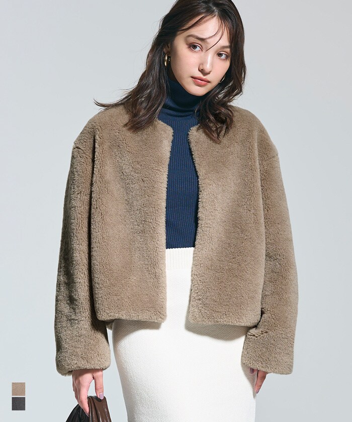 VACHEMENT/ヴァシュモン】 別注 チェックショートブルゾン | イエナ