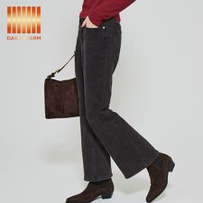 コカ(coca)の裏起毛デニムフレアパンツ 全2色