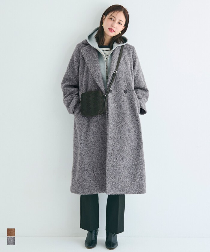 ウォッシャブル カーリーボアコート 全2色 | コカ(coca) | マルイ