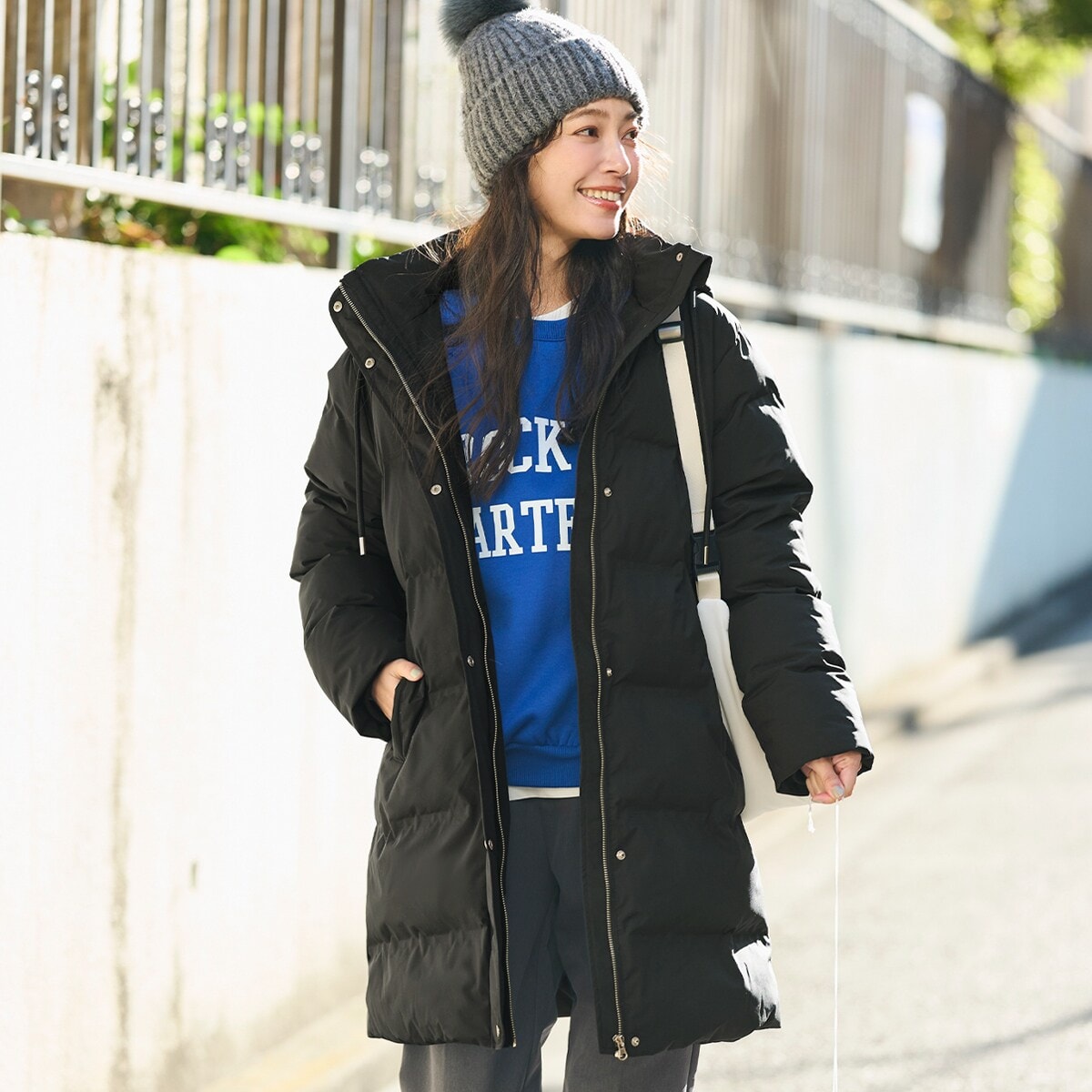 中綿ミドルコート【撥水洗濯機洗い可】 | オペークドットクリップ