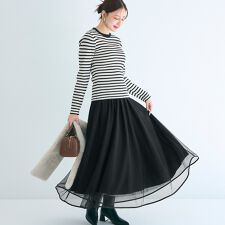 コカ(coca)のチュールスカート 全2色