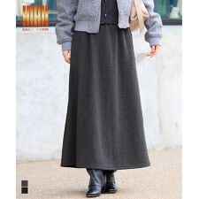 コカ(coca)の【DAILY WARM】裏シャギーフレアスカート 全2色