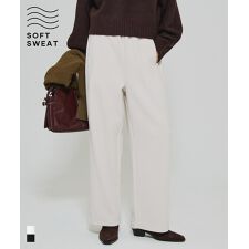 コカ(coca)の【裏起毛】ソフトスウェットワイドパンツ