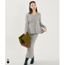 コカ(coca)の【セットアップ】カーディガンスカートセットアップ 全2色