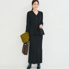 コカ(coca)の【セットアップ】カーディガンスカートセットアップ 全2色