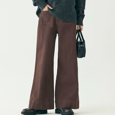 カラーワイドパンツ