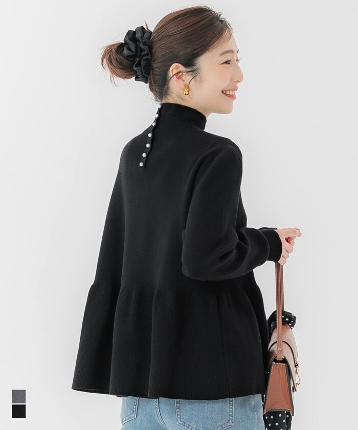 ウールライク バイカラーニット 全2色 | コカ(coca) | マルイウェブ