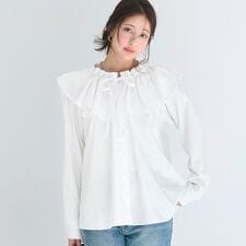 ビックカラーチュニックブラウス 全2色