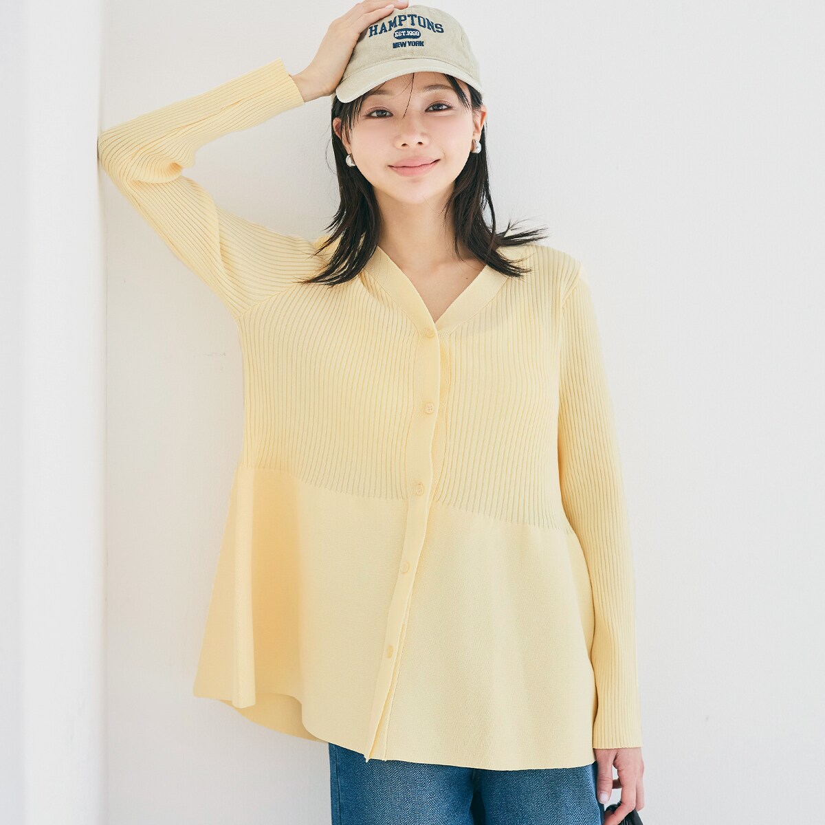 カーディガン (黄色・イエロー系) の一覧 | マルイウェブチャネル