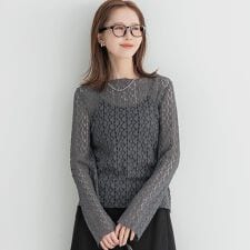 ストレッチレーストップス 全2色