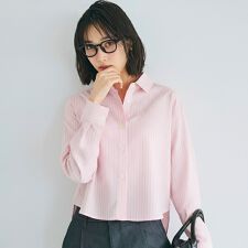 クロップドオックスシャツ 全2色