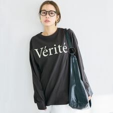 コットンビッグシルエットロゴTシャツ 全4色